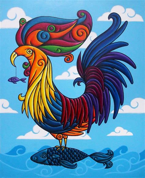 Sarimanok Drawing .